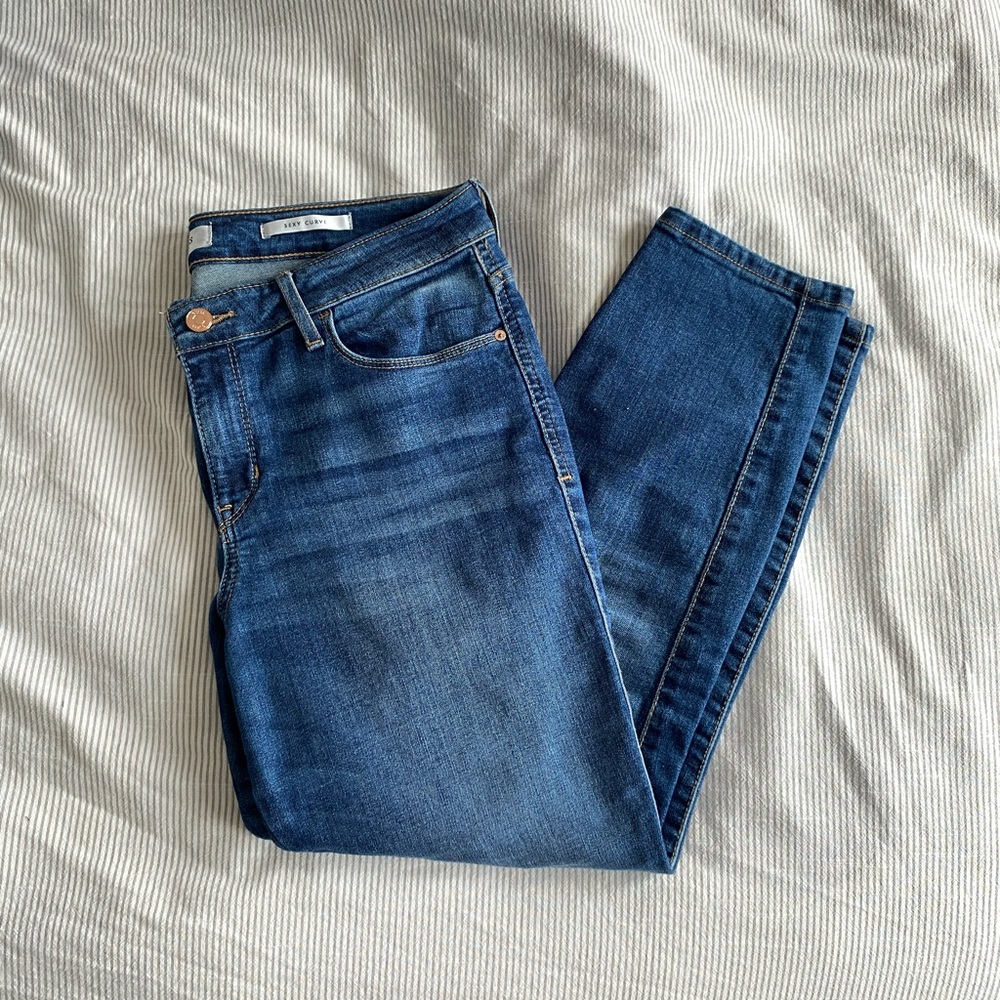 Guess Blue Ankle & Cropped Jeans